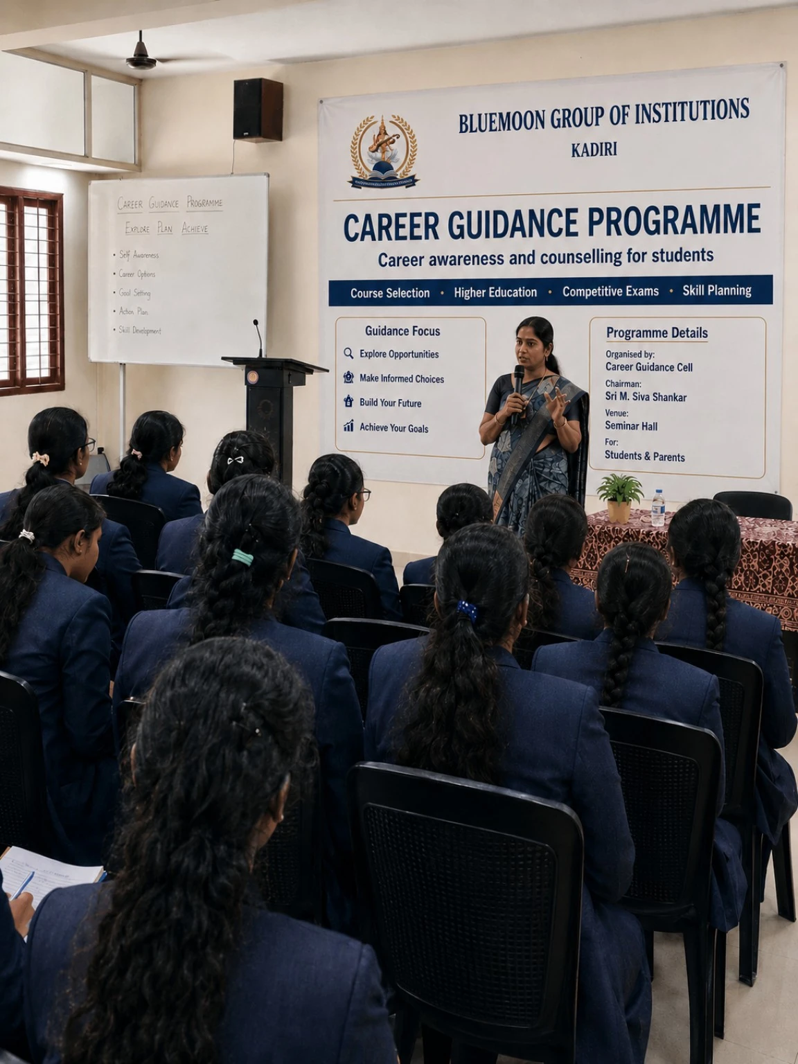 Blue Moon career guidance programme seminar for students