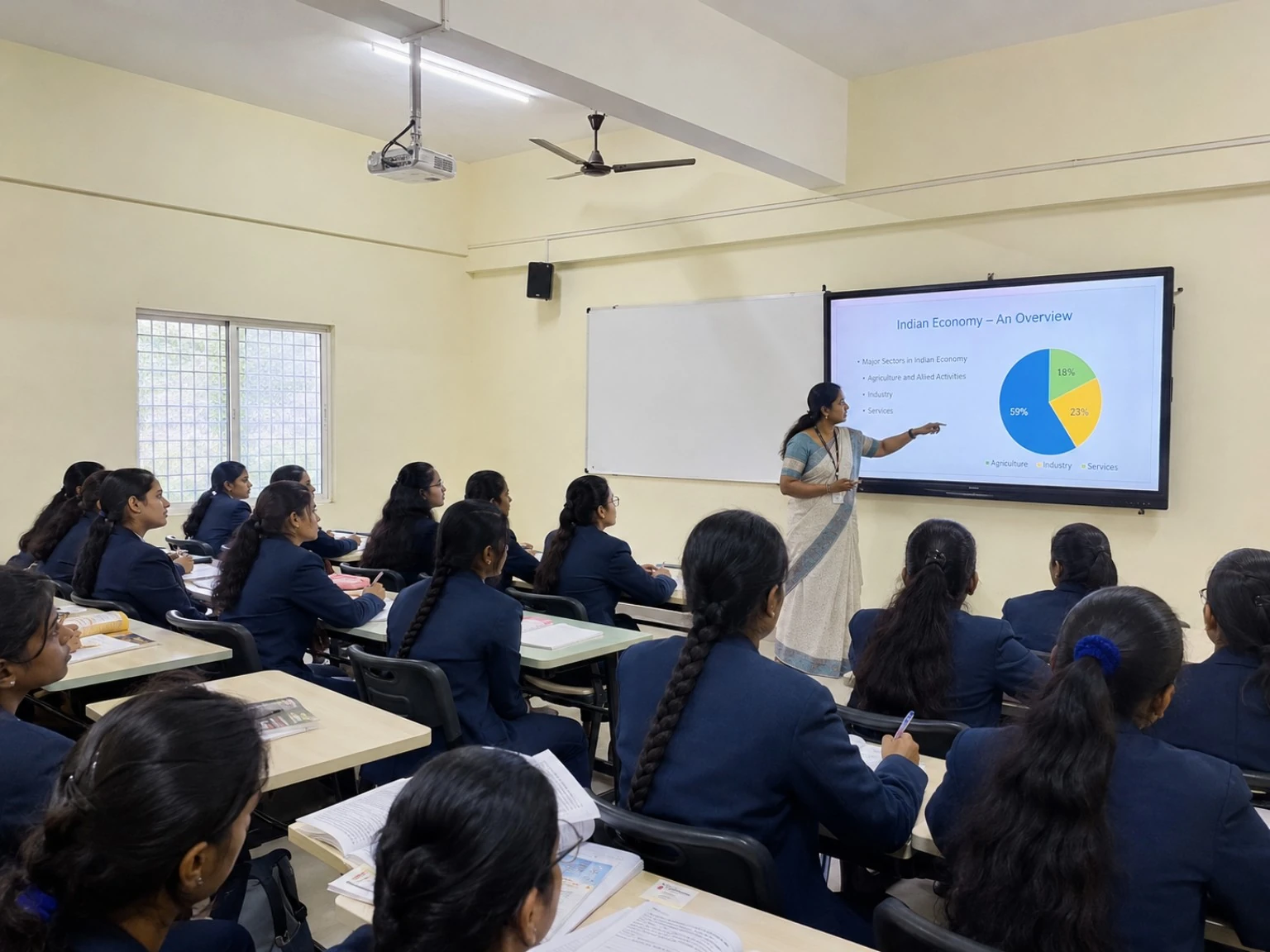 Blue Moon school digital classroom